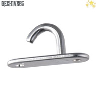GESH1VX65 Ceiling Hook Heavy Duty Stainless Steel Hook Mount Plate Deck Door Buckle Ceiling Fan