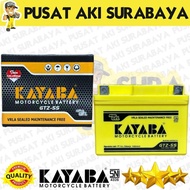 ASLI KAYABA JAPAN STANDARD ACCU KAYABA GTZ5S AKI KERING MOTOR HONDA BEAT FI BEAT ESP BEAT STREET CBS