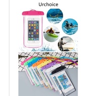 [READY STOCK] Handphone Waterproof Bag Smartphones Bag Suitable All Mobile device 6 Inches Beg Kalis