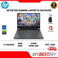 HP Victus Gaming 15.6 inch Laptop 15-fa2743TX - Mica Silver ( i7-14650HX  16GB  512GB  RTX™ 4050 )