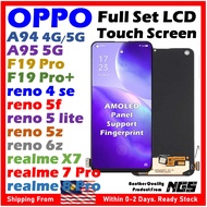 (AMOLED) Full Set LCD For OPPO A94 4G / OPPO A94 5G /OPPO A95 5G / OPPO F19 Pro / OPPO F19 Pro+ / Re