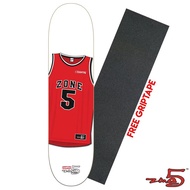Zone 5 x Santai Skateboards Jersey 8.0" OR 8.125" Skateboard Deck (7580822)