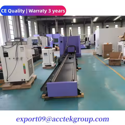 6m 12m Tube Metal Cutting Tools Professional Steel Tube Cutting Engraving CNC Fiber Laser Cutting Ma