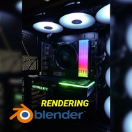 Blender 3D Rendering Service Animation / Modelling / Physics 30 Second Footage