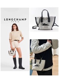 LONGCHAMP Essential Toile系列女包mini托特包手提斜挎包
