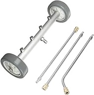 Pressure Washer, Car Underbody Cleaner 41 cm with 3 Extension Tubes & 1/4 Inch Quick Connection, Wat