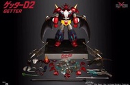 全新 Sky x studio getter D2 動漫節限定版 戰損