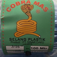 MURAH SELANG AIR BENING TIMBANG WATERPASS COBRA MAS TEBAL 3/16"