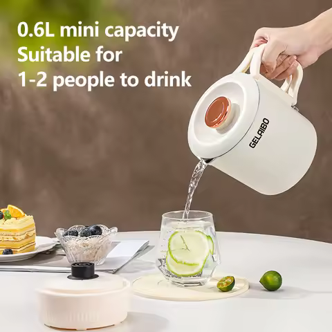 GELAIBO Electric Kettle Folding Kettle Travel Portable Kettle 304 Stainless Steel Electric Kettle Do