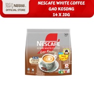 NESCAFE White Coffee Gao Kosong (14 x 20g)
