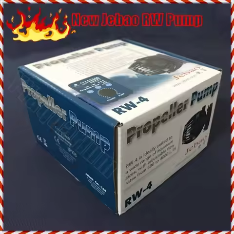 NEW JEBAO WAVEMAKER RW4 RW8 RW15 RW20 W/SMART CONTROLLER FOR REEF CORAL PONDS MARINE 110-240V QUIET 