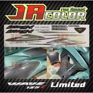 Sticker Decoration wave 125i limited wave 125i accessories