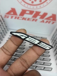 Stiker sticker emblem timbul ABS pcx 160