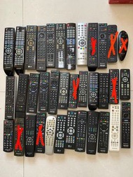 二手原裝電視遙控SONY索尼SAMSUNG三星LG康佳樂聲東芝創維日立其他牌子等遙控(第一幅圖為所有搖控)(可以影你的遙控照樣)(第四批)每隻60-150元