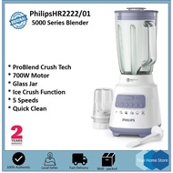 Philips HR2222 Blender. ProBlend Crush Technology. 4 Star Blade. 700W Power. Safety Mark Approved. 2