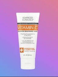 ADVANCED CLINICALS VITAMIN C ADVANCED BRIGHTENING CREAM (59ml)