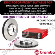 BREMBO GENUINE DISC BRAKE ROTOR (FRONT) FOR BMW X3 [G01] '19YR / X4 [G02] '19YR / X5 [G05] '19YR / Z