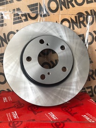 TRW จานเบรคหน้า TOYOTA CAMRY ACV30 / ALPHARD 02 ATH10 / ESTIMA ACR50 ปี 2002-2005 จำนวน 1 คู่ [DF14