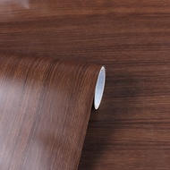 3D Coffee Wood Wallpaper Table/ Door/ Cabinet/ Furniture Renovation Wood Sticker  Waterproof Self-ad
