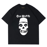 KATUN T-SHIRT | GUS MISFITS T-SHIRT | STREETWEAR | VINTAGE VINTAGE | BLACK SHIRT | Men Wanita | Sing