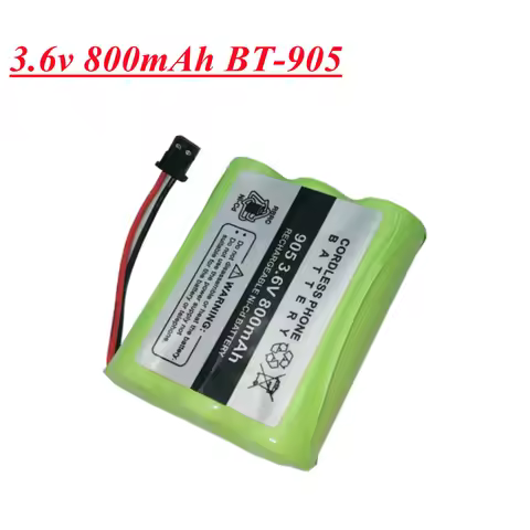 3.6v 800mAh BT-905 Ni-cd Battery For KX-A36 P-P501 AE-255 B300 ATT-3AAB BT-800 P-P5 Cordless Phone R