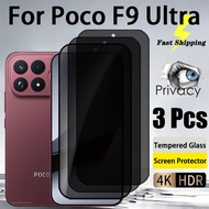 1-3 Pcs For Poco F9 Ultra Privacy Tempered Glass Screen Protector For Redmi Note 17 Poco F9 Pro Max 