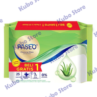 Tissue basah Paseo Anti Bacterial 25 sheet buy 1 get 1