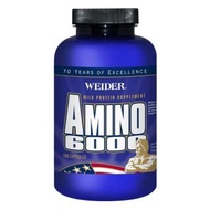 Weider Amino 6000 Milk Protein Supplement, 100 Capsules