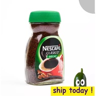 Nescafe Clasico Decaf Dark Roast Instant Coffee 3.5 oz