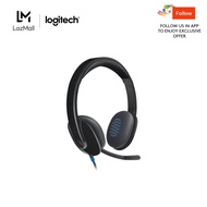 Logitech H540 High Performance USB Headset with Premium Ear Pad and Inline Audio Control