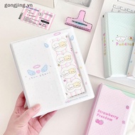 gongjing Cartoon Photo Booth Album For 40 Pcs 2x6 Inch Photo Strips Bookmark 20 Pcs 4x6 4R Photo Hol
