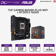 (DYNACORE BUNDLE) ASUS TUF GAMING B650M-PLUS WIFI MOTHERBOARD + RYZEN 5 7600X PROCESSOR