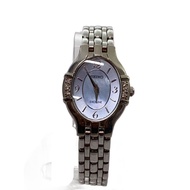SEIKO womens watches quartz wrist watch analogues -- BLU SLV 1F20-OAWO Direct from Japan Secondhand