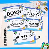 Chuang Asia 2025 trainee sticker name preorder
