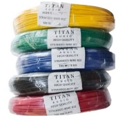 1ROLL STRANDED WIRE 22AWG 100M/ROLL RANDOM COLOR