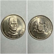1985 Malaysia 1 Ringgit Coin – Tun Hussein Onn Commemorative