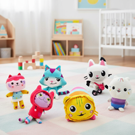 Gabby's Dollhouse Plush Cat - Official Cuddly Stuffed Figure