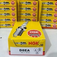 BUSI NGK D8EA Price Per Box Contains 10 Pcs Motorcycle Spark Plug CB100 CB125 CB200 XS400 SR500 GS25