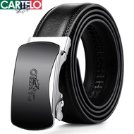 belt man belt Car cartelo cartelo Crocodile Belt Men's Belt 2025 New Authentic High-End Business You