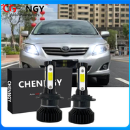 สำหรับ Toyota Corolla Altis E170 E140 2000-2010 (ไฟหน้าหลอดไฟ) - V4 6000K ชุดหลอดไฟ LED เปลี่ยนหลอดฮ