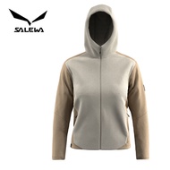 【SALEWA 義大利】FANES SARNER LIGHT HYBRID JACKET 女 輕量針織羊毛外套/ 燕麥色/7180 (7261)/ 42 / S