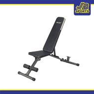 LifeGear 76363N E6 Sit-Up Bench Adjustable Weight Bench Foldable Multi-Position Fitness Bench
