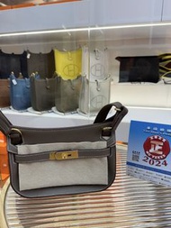 門市現貨 Hermes Mini Jypsiere etoupe ghw 大象灰金 evercolor 皮w stamp