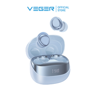 หูฟังบลูทูธ VEGER VE-20T หูฟัง Bluetooth V5.4 IPX4 หน้าจอ LED ตัดเสียงรบกวน ระบบควบคุมแบบสัมผัส รับป