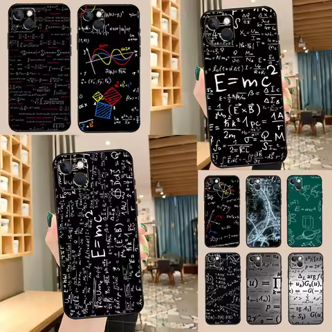 E=mc2 Mathematical Physical formula For Honor Magic 7 Lite 5 6 8 Pro Case For Honor 400 200 90 70 50