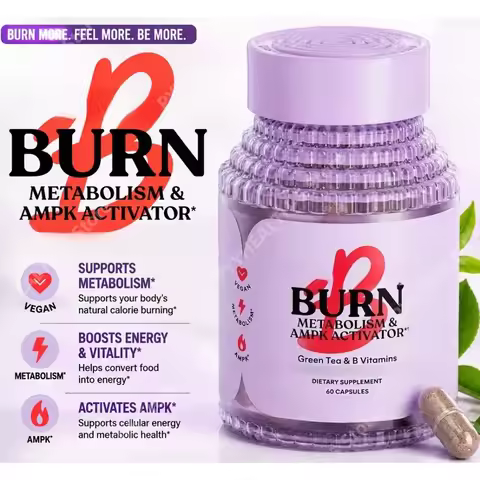 Green Tea Extract with Gynostemma Jiaogulan Leaf, Vitamin B6 B12 Supplement Daily Wellness Support, 