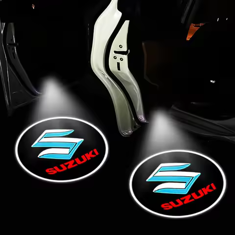 Car Door Lights Logo Projector Welcome For Suzuki Grand Swift Jimny Vitara Baleno SX4 Accessories