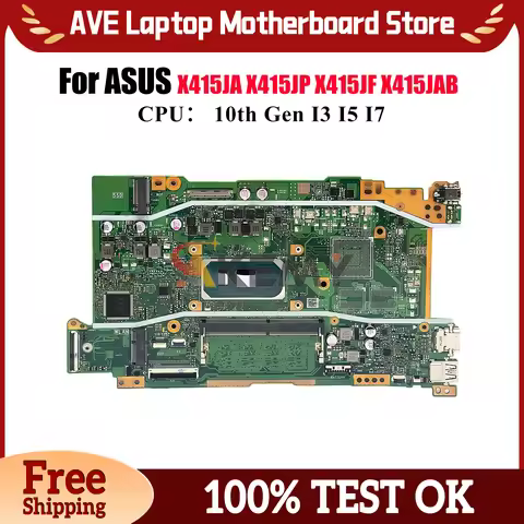 X415JA Laptop Motherboard For ASUS VivoBook V4200J A416J V5200J X415JA X415J X415JP X415JAB X415JF M