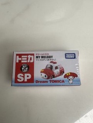 全新Tomica My Melody 玩具車（換藍色掃把佬）