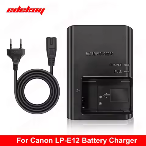 LC-E12E LCE12 Battery Charger for Canon LP-E12 LPE12 EOS-M EOS M EOS M200 M50 M50II M10 M100 100D Re